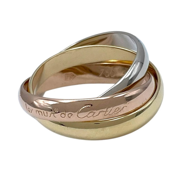カルティエ Cartier トリニティリング マルチカラー 750 ジュエリー