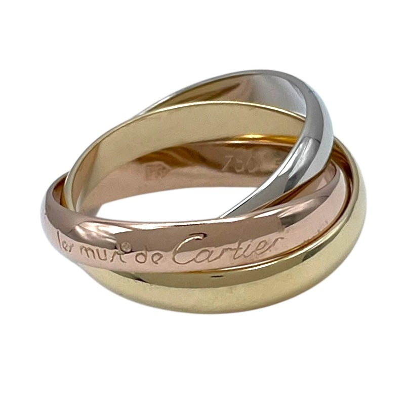 カルティエ Cartier トリニティリング マルチカラー 750 ジュエリー
