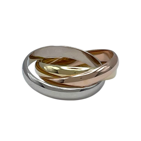 カルティエ Cartier トリニティリング マルチカラー 750 ジュエリー