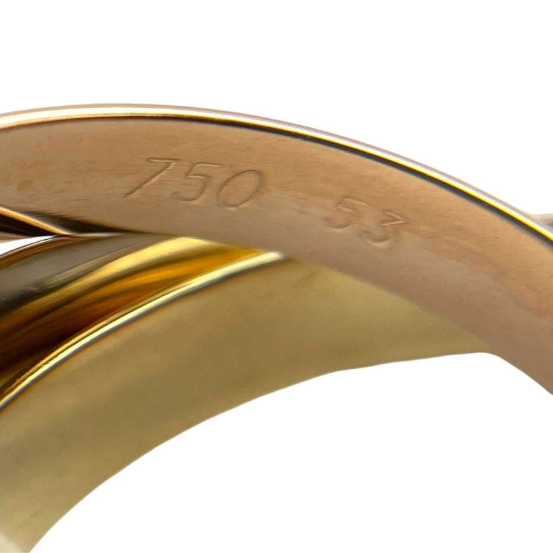 カルティエ Cartier トリニティリング マルチカラー 750 ジュエリー