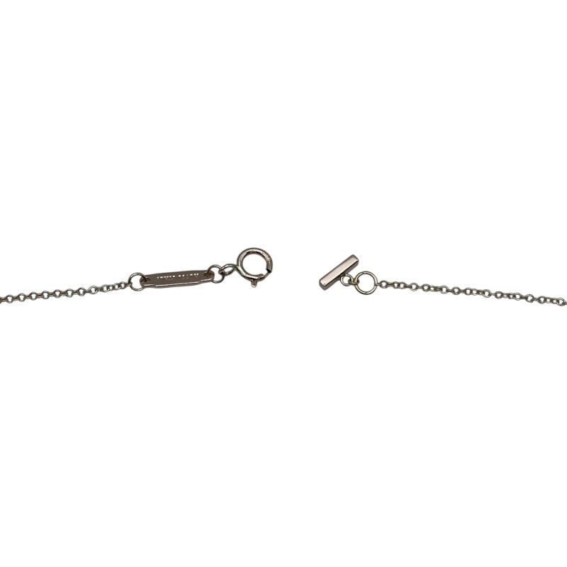 ティファニー TIFFANY＆CO Tスマイルネックレスラージ ピンクゴールド Au750 ジュエリー