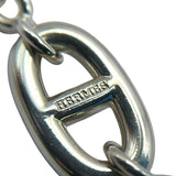 エルメス HERMES シェーヌダンクルファランドール ロングネックレス シルバー SV ジュエリー