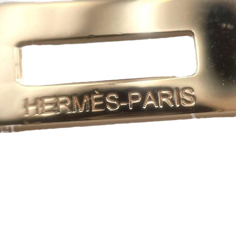 エルメス HERMES ケリーグルメットブレスレット ピンクゴールド Au750 ジュエリー