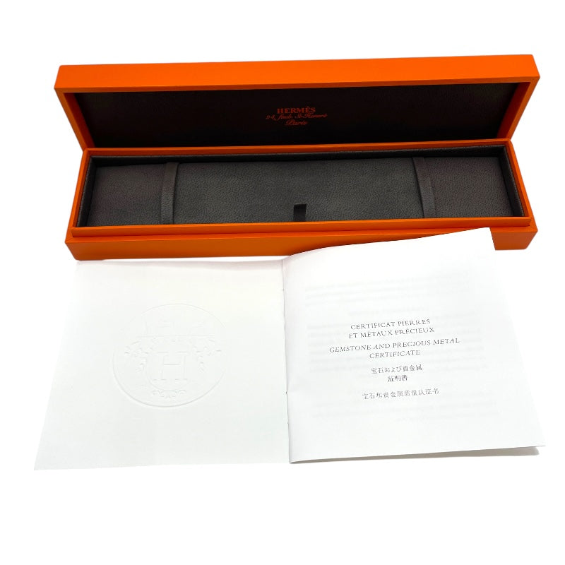 エルメス HERMES ケリーグルメットブレスレット ピンクゴールド Au750 ジュエリー