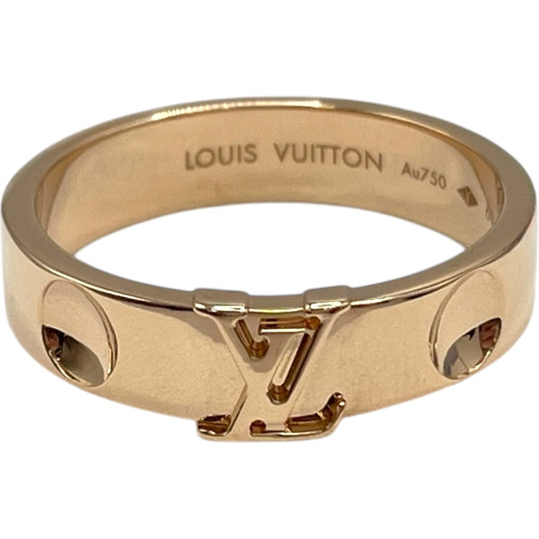 ルイ・ヴィトン LOUIS VUITTON アンプラントリング ピンクゴールド Au750 ジュエリー