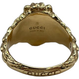 グッチ GUCCI ライオンヘッドリング ゴールド Au750 ジュエリー