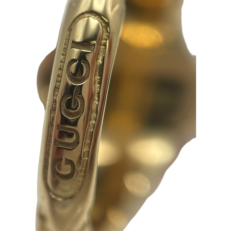 グッチ GUCCI ライオンヘッドリング ゴールド Au750 ジュエリー