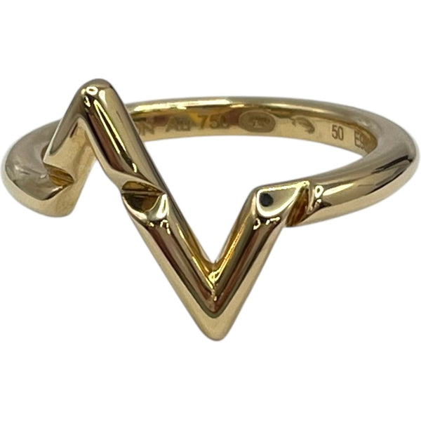 ルイ・ヴィトン LOUIS VUITTON アップサイドダウンリング ゴールド Au750 ジュエリー