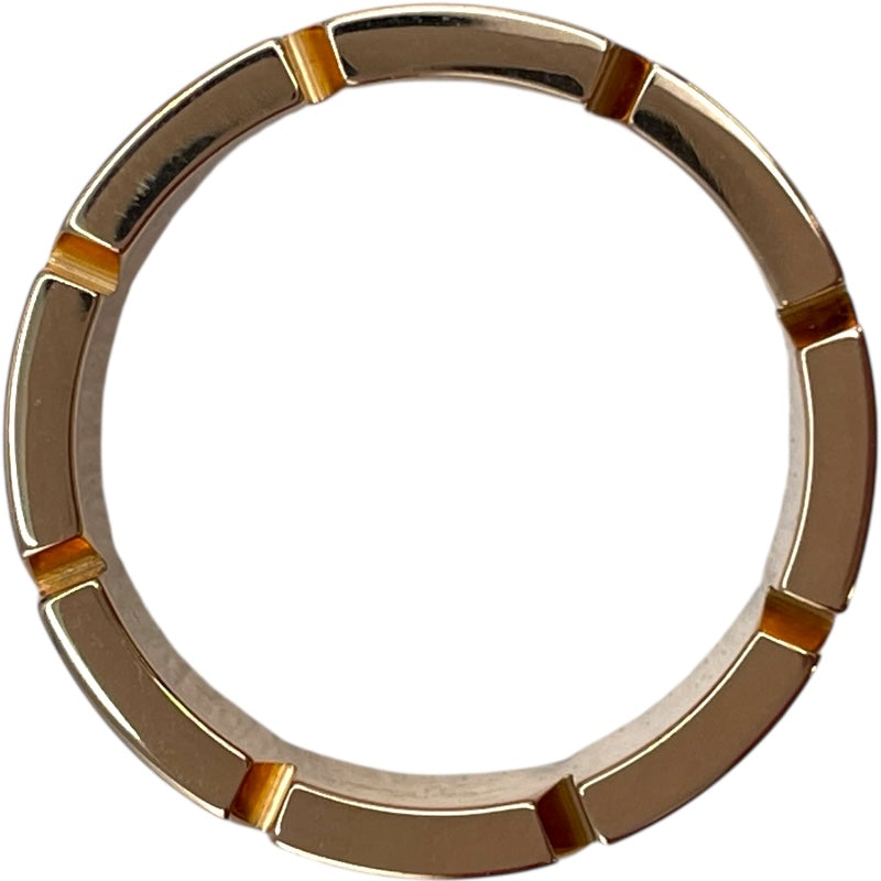 カルティエ Cartier タンクフランセーズ ハーフダイヤリング ピンクゴールド 750 ジュエリー