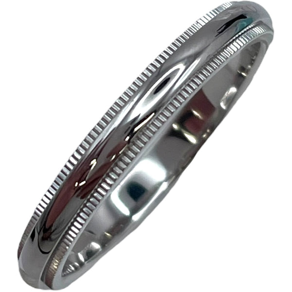 ティファニー TIFFANY＆CO ミルグレインリング プラチナ Pt950 ジュエリー