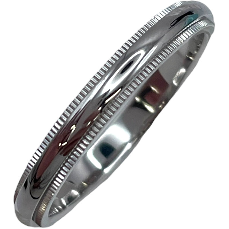 ティファニー TIFFANY＆CO ミルグレインリング プラチナ Pt950 ジュエリー