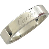 カルティエ Cartier エングレーブドリング プラチナ Pt950 ジュエリー