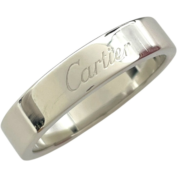 カルティエ Cartier エングレーブドリング プラチナ Pt950 ジュエリー