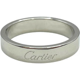 カルティエ Cartier エングレーブドリング プラチナ Pt950 ジュエリー