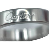 カルティエ Cartier エングレーブドリング プラチナ Pt950 ジュエリー