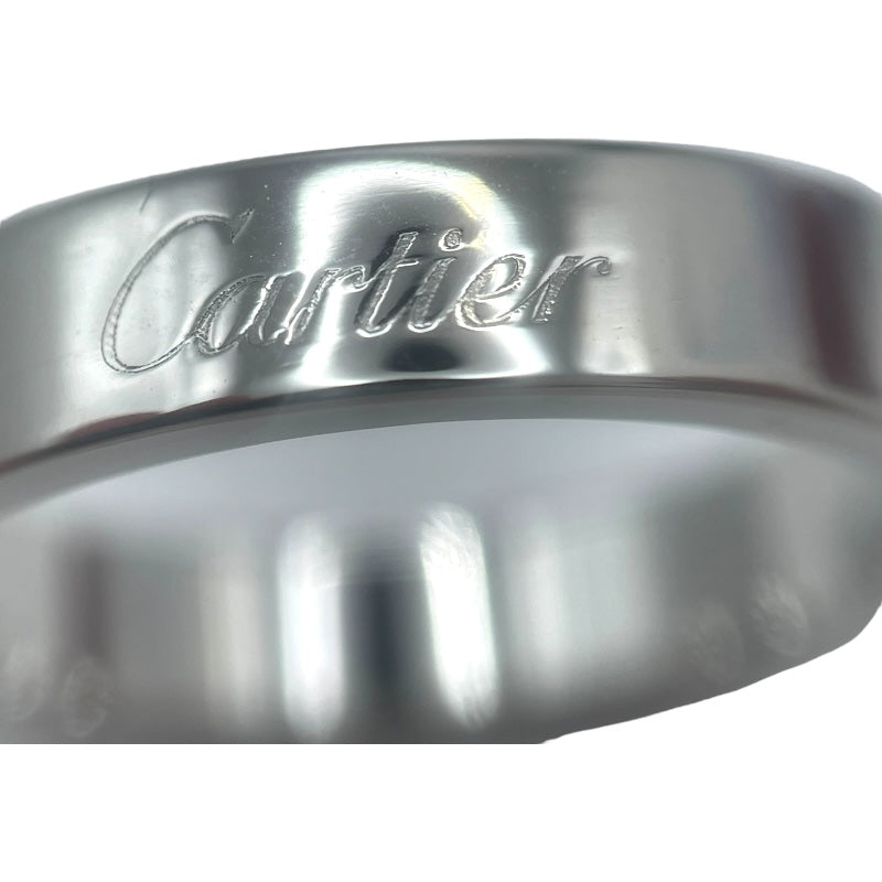 カルティエ Cartier エングレーブドリング プラチナ Pt950 ジュエリー