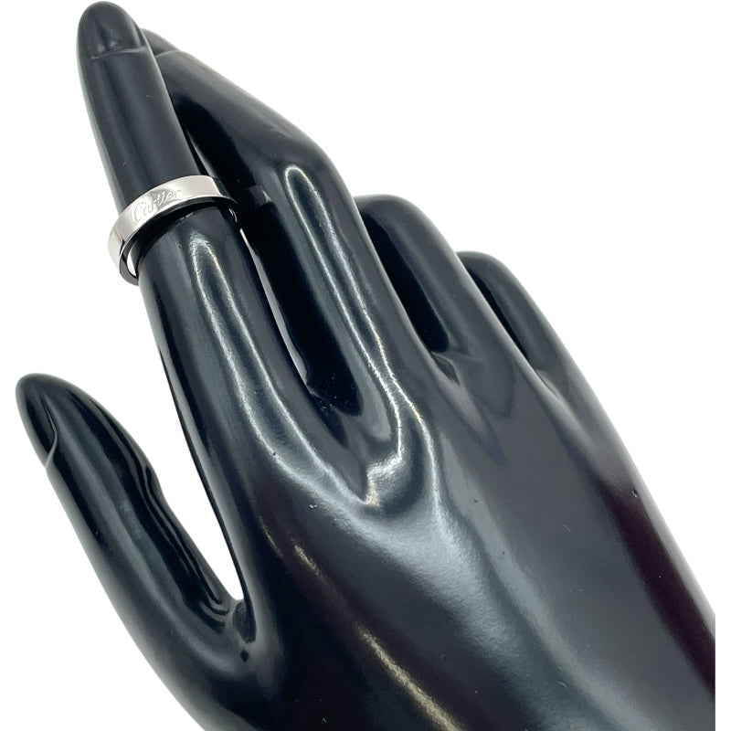 カルティエ Cartier エングレーブドリング プラチナ Pt950 ジュエリー