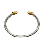 ブルガリ BVLGARI ブルガリブルガリトゥボガスバングル ゴールド/ステンレススチール K18YG/SS ジュエリー