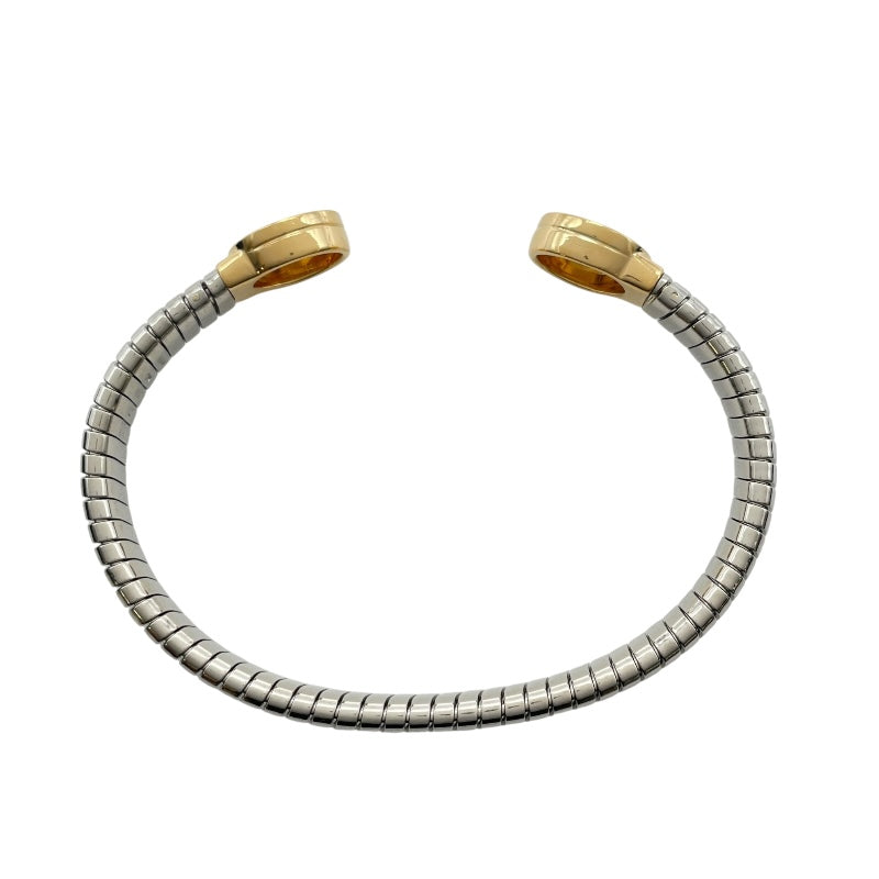 ブルガリ BVLGARI ブルガリブルガリトゥボガスバングル ゴールド/ステンレススチール K18YG/SS ジュエリー