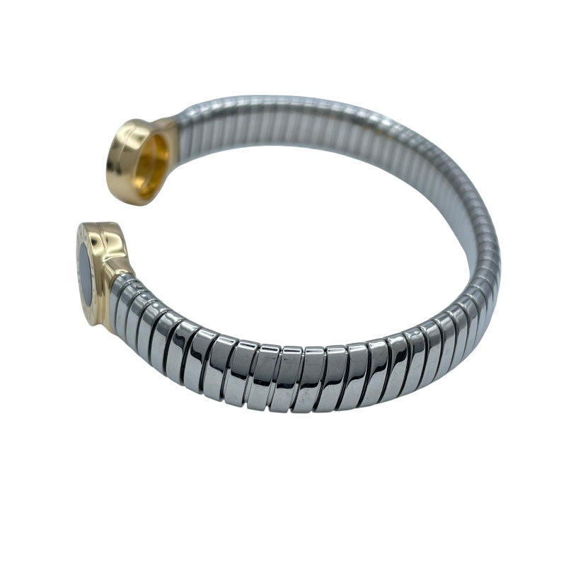 ブルガリ BVLGARI ブルガリブルガリトゥボガスバングル ゴールド/ステンレススチール K18YG/SS ジュエリー
