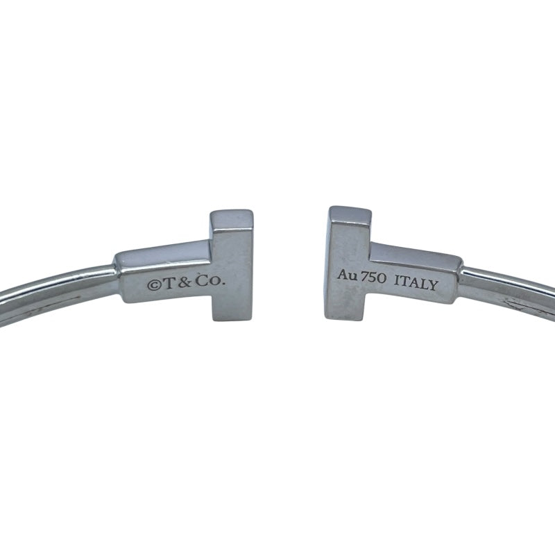ティファニー TIFFANY＆CO Tワイヤーブレス ホワイトゴールド K18WG ジュエリー