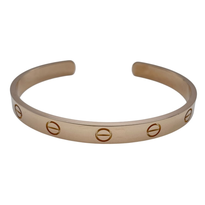 カルティエ Cartier オープンラブブレス ピンクゴールド 750 ジュエリー