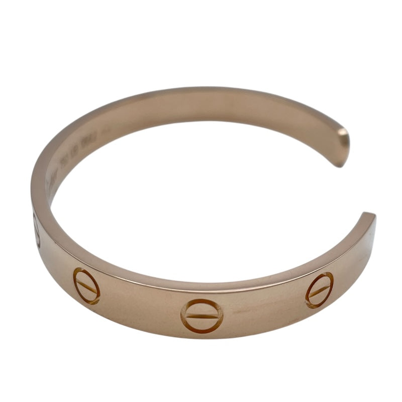 カルティエ Cartier オープンラブブレス ピンクゴールド 750 ジュエリー
