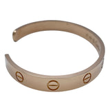 カルティエ Cartier オープンラブブレス ピンクゴールド 750 ジュエリー