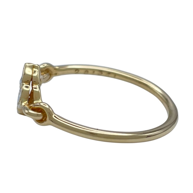 カルティエ Cartier ヒンドゥフローラルリング ゴールド 750 ダイヤモンド ジュエリー