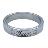 グッチ GUCCI リング ホワイトゴールド 750 ダイヤモンド ジュエリー