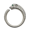 カルティエ Cartier パンテールドゥカルティエリング ホワイトゴールド Au750 ダイヤモンド（137個） ジュエリー
