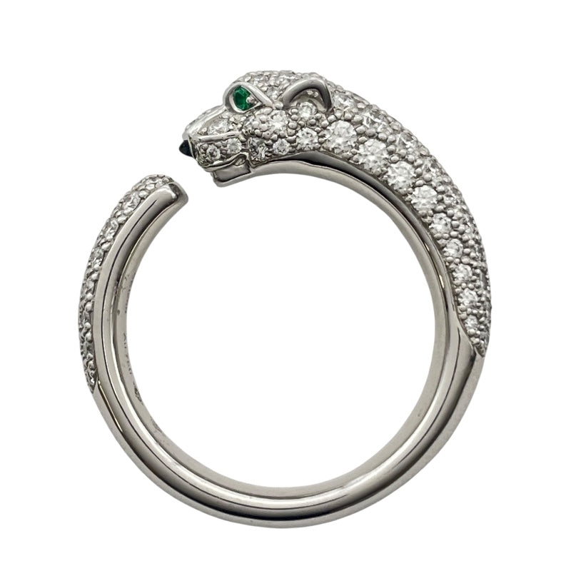 カルティエ Cartier パンテールドゥカルティエリング ホワイトゴールド Au750 ダイヤモンド（137個） ジュエリー