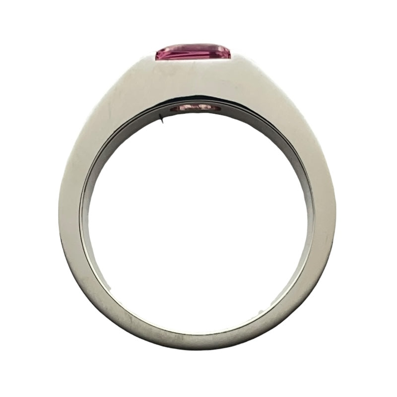 カルティエ Cartier タンクリング ホワイトゴールド 750 トルマリン ジュエリー