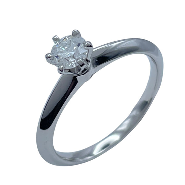 ティファニー TIFFANY＆CO ソリティアリング プラチナ Pt950 ジュエリー