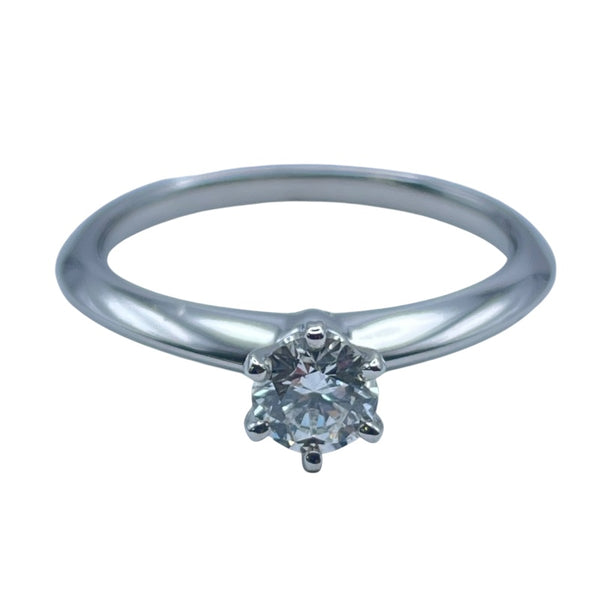 ティファニー TIFFANY＆CO ソリティアリング プラチナ Pt950 ジュエリー