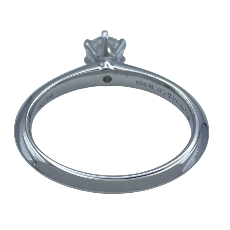 ティファニー TIFFANY＆CO ソリティアリング プラチナ Pt950 ジュエリー
