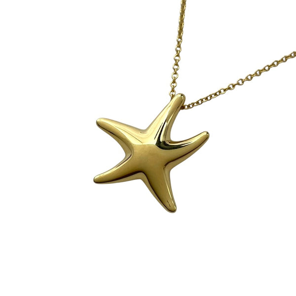 ティファニー TIFFANY＆CO スターフィッシュネックレス ゴールド 750 ジュエリー