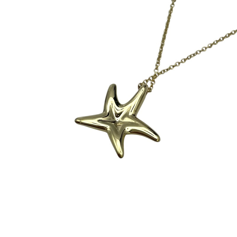 ティファニー TIFFANY＆CO スターフィッシュネックレス ゴールド 750 ジュエリー