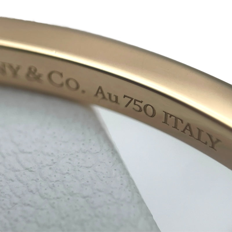 ティファニー TIFFANY＆CO Tワンナローヒンジバングル ピンクゴールド Au750 ジュエリー
