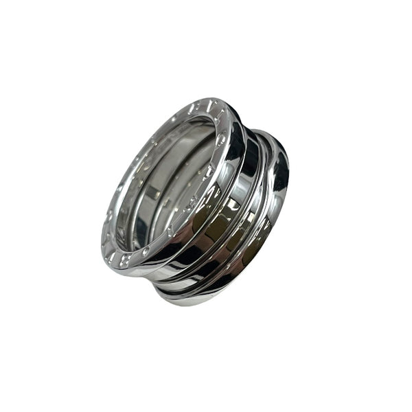 ブルガリ BVLGARI ビーゼロワンリング3バンド(S) ホワイトゴールド 750 ジュエリー