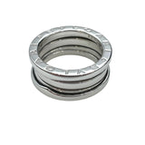 ブルガリ BVLGARI ビーゼロワンリング3バンド(S) ホワイトゴールド 750 ジュエリー