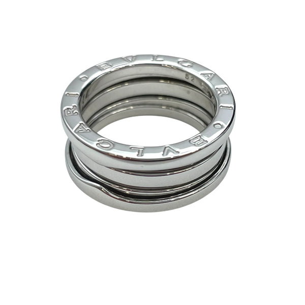 ブルガリ BVLGARI ビーゼロワンリング3バンド(S) ホワイトゴールド 750 ジュエリー
