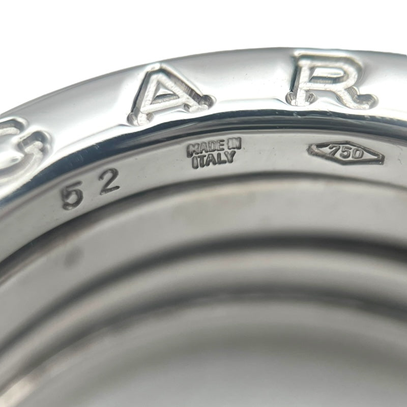 ブルガリ BVLGARI ビーゼロワンリング3バンド(S) ホワイトゴールド 750 ジュエリー