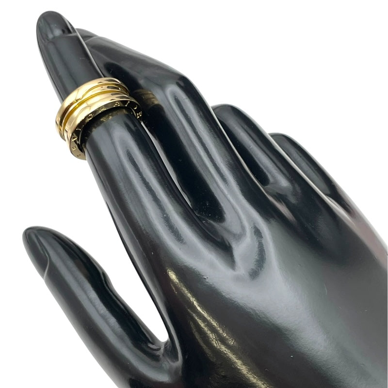 ブルガリ BVLGARI ビーゼロワンリング3バンド(S) ゴールド 750 ジュエリー