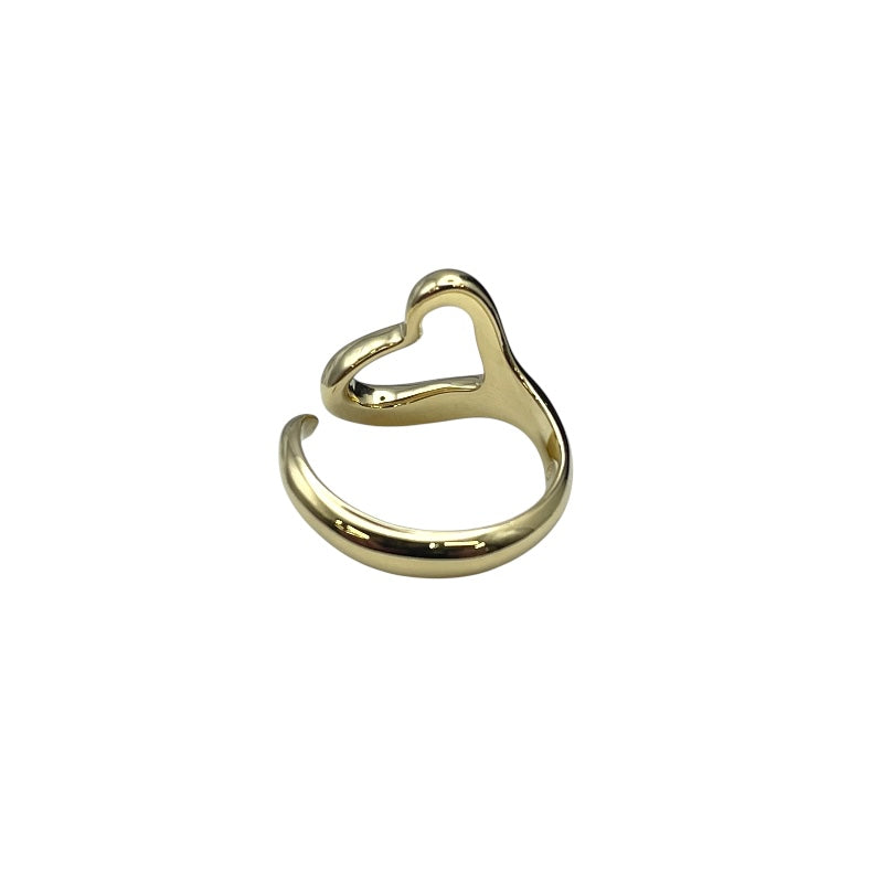 ティファニー TIFFANY＆CO オープンハートリング ゴールド 750 ジュエリー