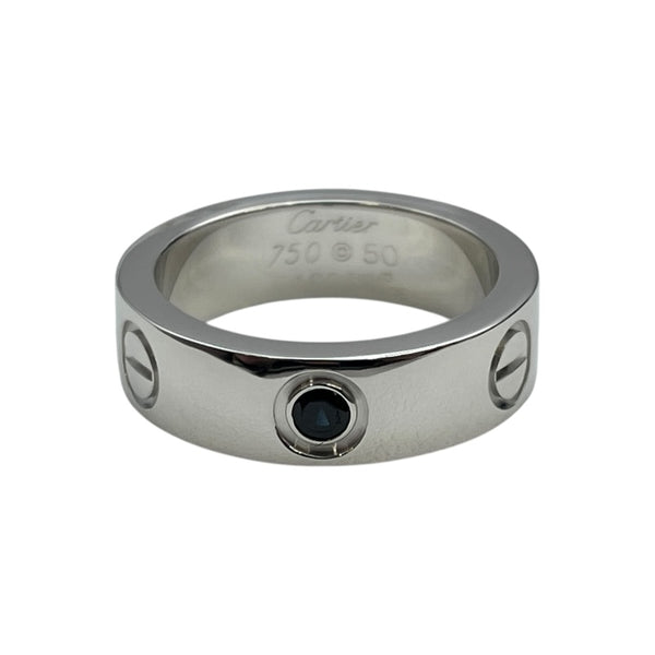 カルティエ Cartier ラブリング ホワイトゴールド 750 ジュエリー