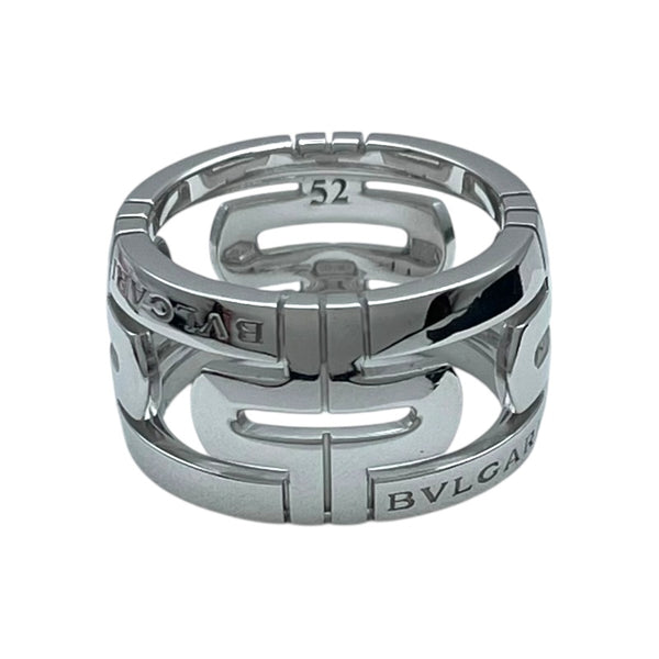 ブルガリ BVLGARI パレンテシリング ホワイトゴールド 750 ジュエリー