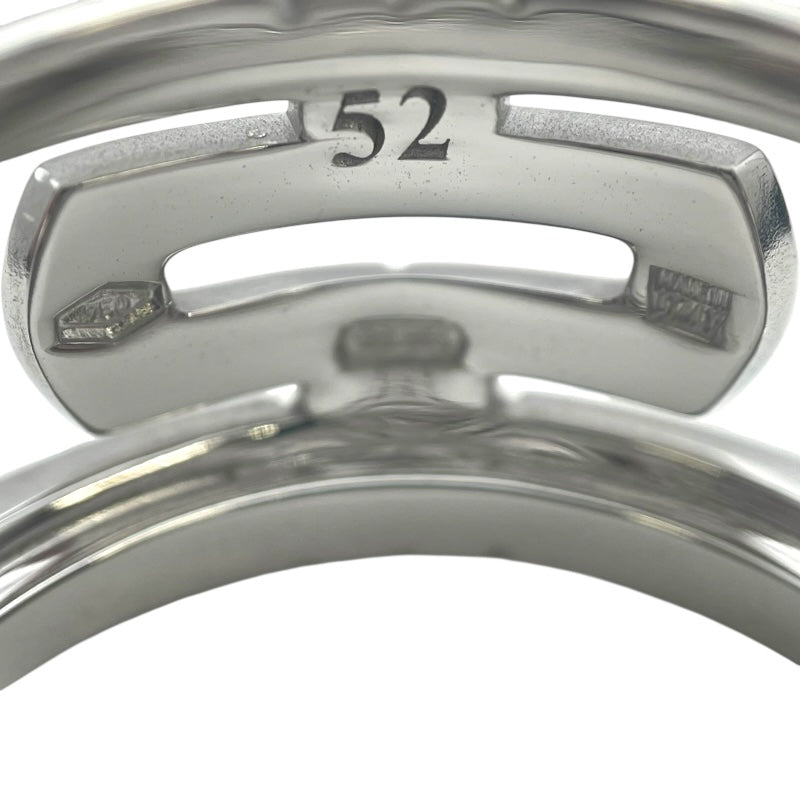 ブルガリ BVLGARI パレンテシリング ホワイトゴールド 750 ジュエリー