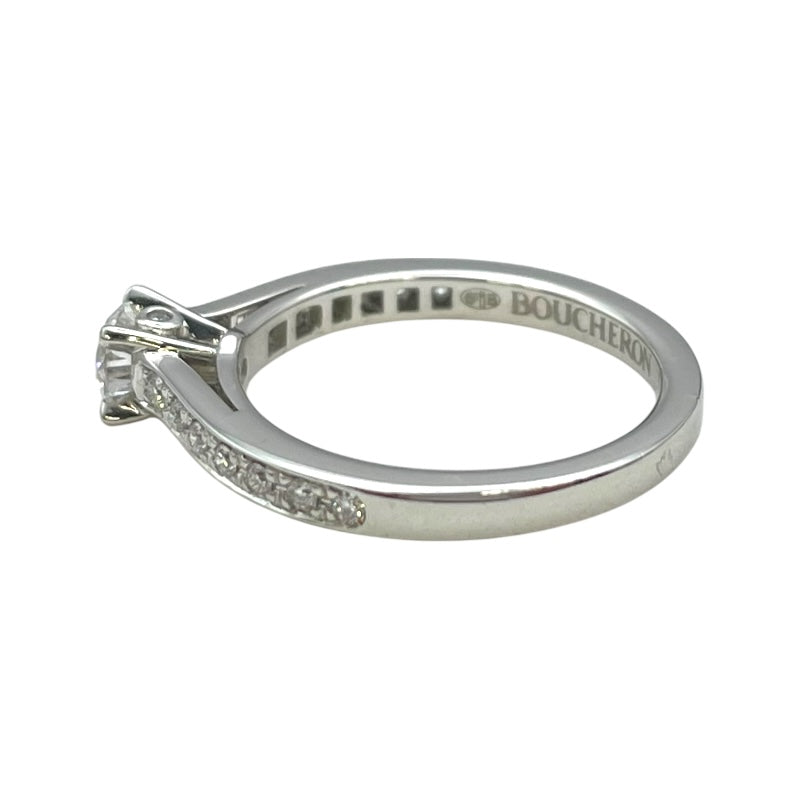 ブシュロン BOUCHERON ビーラブドソリテールダイヤリング プラチナ Pt950 ジュエリー