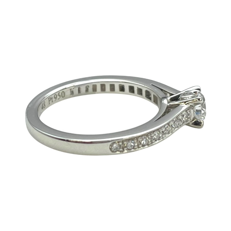 ブシュロン BOUCHERON ビーラブドソリテールダイヤリング プラチナ Pt950 ジュエリー